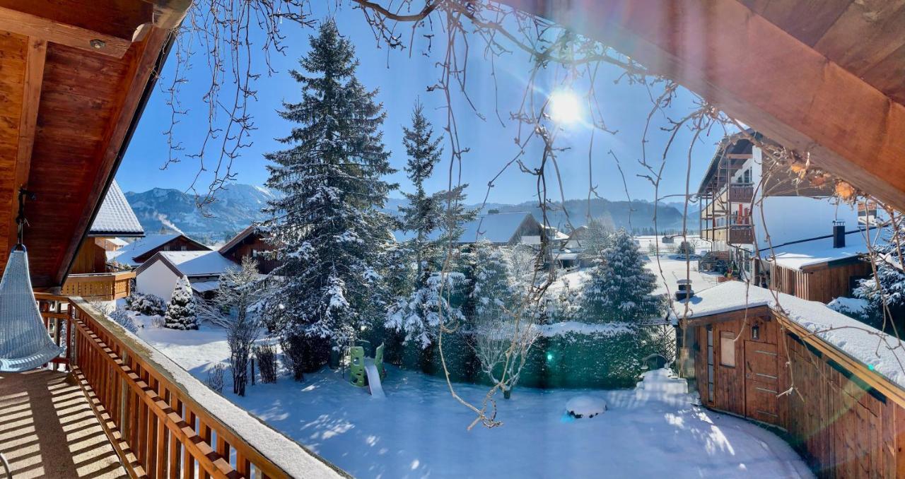 Ferienhaus Alpverliebt Bolsterlang Exteriör bild